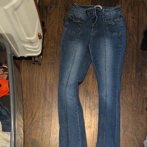 Stylish Indigo Boot Cut Jeans for Women